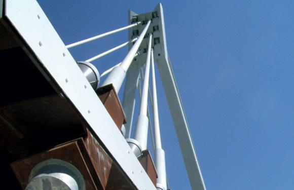 04. Cable Stayed bridge in Alves, Bressanone (Italy) 04. Cable Stayed bridge in Alves, Bressanone (Italy)